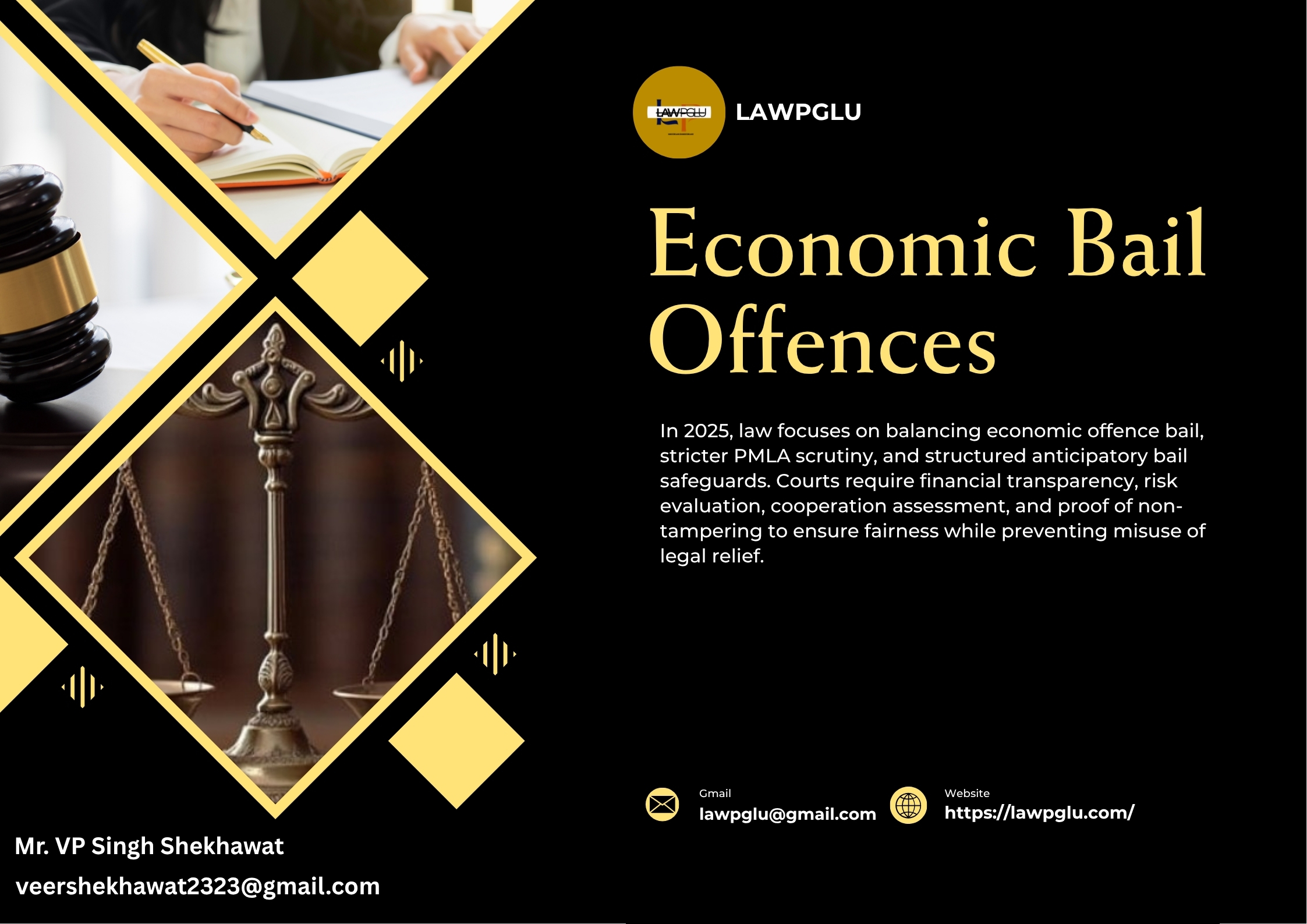 article poster bail law in 2025 economic offences, (1)