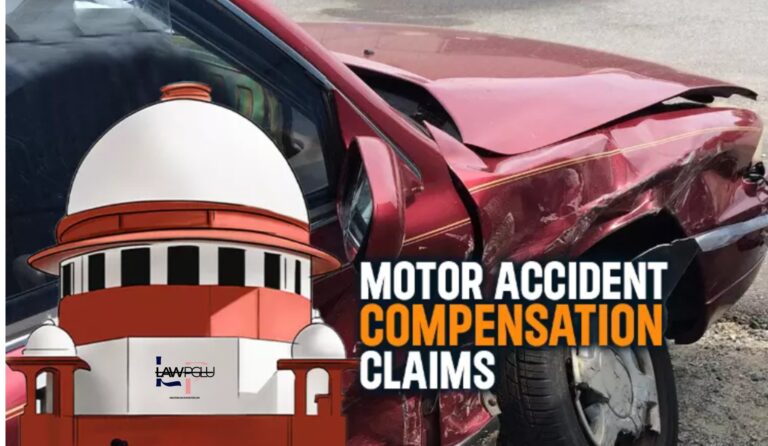 Supreme Court Orders That Motor Accident Claims Must Not Be Dismissed